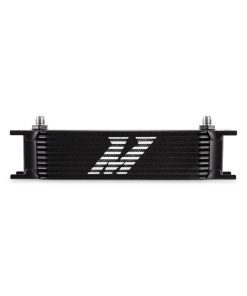 Mishimoto Universal - 6AN 10 Row Oil Cooler - Black