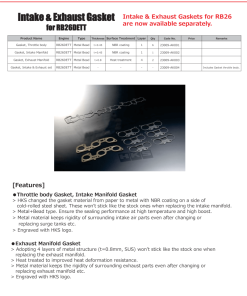 HKS RB26DETT Exhaust Manifold Gasket