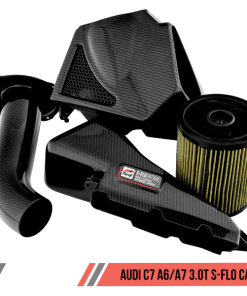 Alternative view of AWE Tuning Audi C7 A6 / A7 3.0T S-FLO Carbon Intake V2