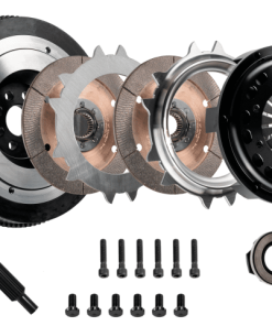 DKM Clutch VW Corrado/Golf/GTI (1.8T) Ceramic Twin Disc MR Clutch w/Flywheel (650 ft/lbs Torque)