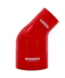 Mishimoto Silicone Reducer Coupler 45 Degree 2.5in to 4in - Red