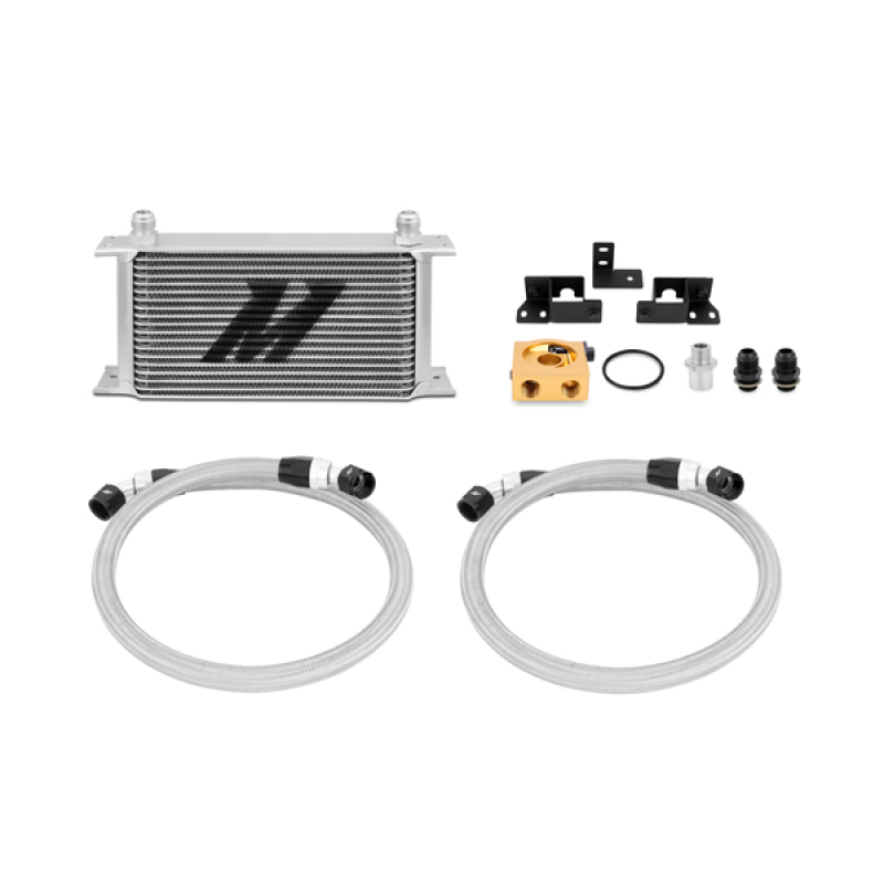 Mishimoto 2007-2011 Jeep Wrangler JK Oil Cooler Kit Thermostatic - Image 4