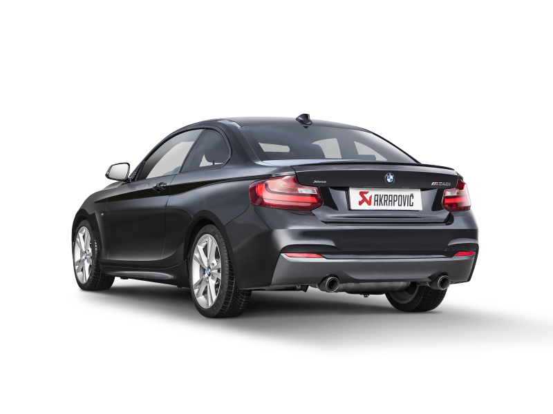 Akrapovic 16-17 BMW M240i (F22 F23) Evolution Line Cat Back (SS) w/ Carbon Tips (Req. Link Pipe) - Image 7