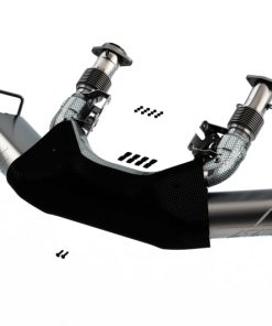 Borla 2020 Chevrolet Corvette C8 6.2L ATAK 3in Exhaust System Dual Round A/C Tips 4inx 4.75in