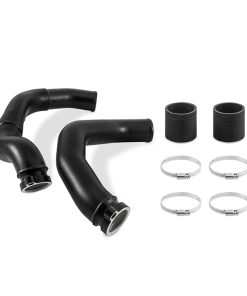 Mishimoto 2015+ BMW F8X M3/M4 Charge Pipe Kit - Wrinkle Black