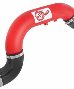 aFe BladeRunner 3in Red IC Tube Cold Side w/ Coupling & Clamp Kit 2016 GM Colorado/Canyon 2.8L