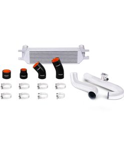 Alternative view of Mishimoto 2015 Ford Mustang EcoBoost Performance Intercooler Kit - Silver Core Polished Pipes