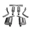 Corsa 15-20 Dodge Charger/300 Sedan 3.6L 2.5in Cat-Back Dual Rear Exit (re-uses stock exhaust bezel)