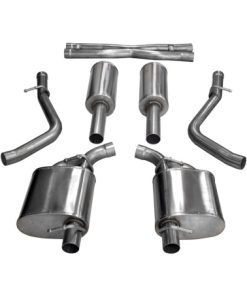 Corsa 15-20 Dodge Charger/300 Sedan 3.6L 2.5in Cat-Back Dual Rear Exit (re-uses stock exhaust bezel)