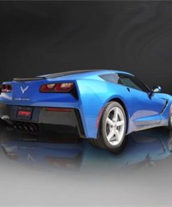 Alternative view of Corsa 2014 Corvette C7 Coupe 6.2L V8 AT/MT 2.75in Valve-Back Dual Rear Exit Black Sport Exhaust
