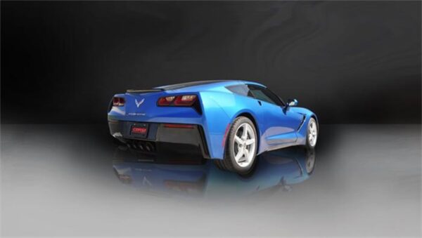 Alternative view of Corsa 2014 Corvette C7 Coupe 6.2L V8 AT/MT 2.75in Valve-Back Dual Rear Exit Black Sport Exhaust