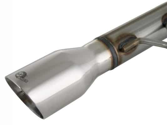 Alternative view of aFe MACHForce XP Exhaust Cat-Back 12 VW Passat TDI L4 2.0L