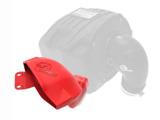 Alternative view of aFe Magnum FORCE Cold Air Intake System Scoop 19-20 Ford Ranger 2.3L(t) - Red