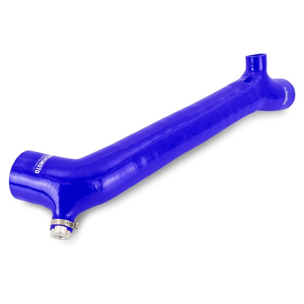 Alternative view of Mishimoto 2016+ Polaris RZR XP Turbo Silicone Charge Tube - Blue