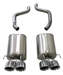 Corsa 09-13 Chevrolet Corvette (C6) 6.2L Polished Sport Axle-Back Exhaust w/4.5in Tips