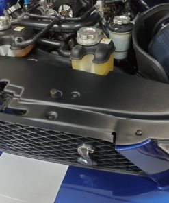 Alternative view of JLT 07-09 Ford Mustang GT500 Black Textured Full Length Radiator Support Cover