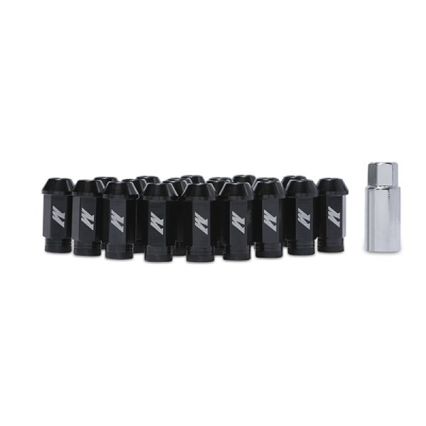 Alternative view of Mishimoto Aluminum Locking Lug Nuts M12 x 1.25 - Black