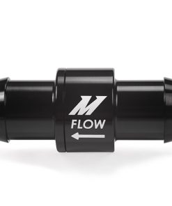 Mishimoto One-Way Check Valve 3/4in Aluminum Fitting - Black