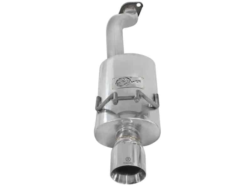 aFe Takeda Exhaust Axle-Back 06-11 Honda Civic Si L4 2.0L 2.5in 304 Stainless Steel - Image 5