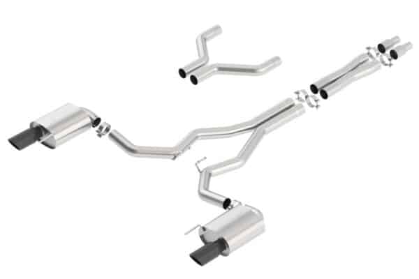 Alternative view of Borla 15-17 Ford Mustang GT 5.0L V8 S-Type Catback Exhaust