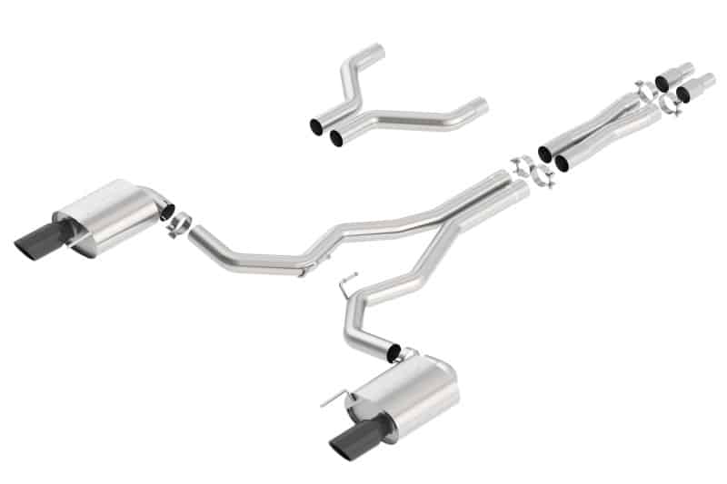 Borla 15-17 Ford Mustang GT 5.0L V8 S-Type Catback Exhaust - Image 2