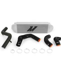 Alternative view of Mishimoto 2013+ Ford Focus ST Silver Intercooler w/ Black Pipes