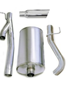 Alternative view of Corsa/dB 03-06 Chevrolet Silverado Ext. Cab/Short Bed 2500 6.0L V8 Polished Sport Cat-Back Exhaust