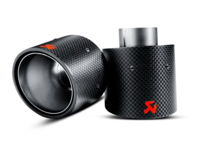 Alternative view of Akrapovic 07-14 MINI Cooper S (R56) / Cooper S Cabrio (R57) Tail Pipe Set (Carbon)