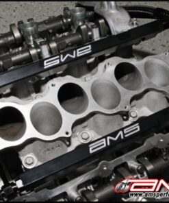 AMS Performance 2009+ Nissan GT-R R35 Alpha Fuel Rail Kit & Lines w/o Regulator - Black