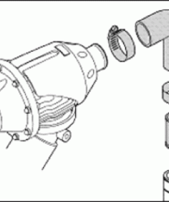 Alternative view of HKS 08 Mitsubishi Lancer EVO GSR/EVO MR SSQV Recirculation Kit for hks71007-AM015