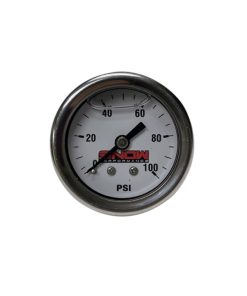 Snow 0-100PSI Fuel Pressure Gauge (1/8in NPT)