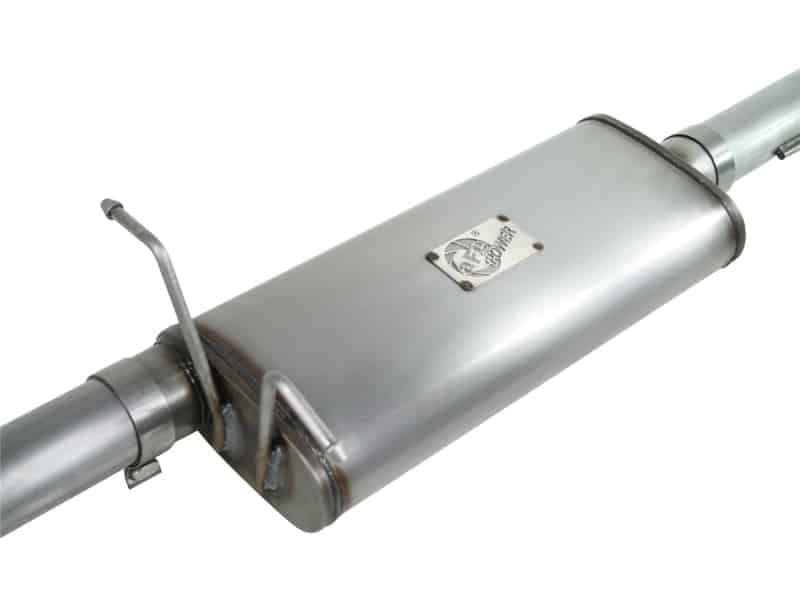 aFe MACHForce XP Exhaust Cat-Back 3in SS-409 w/ Polished Tip 97-03 Ford F-150 V8 4.6/5.4L - Image 6