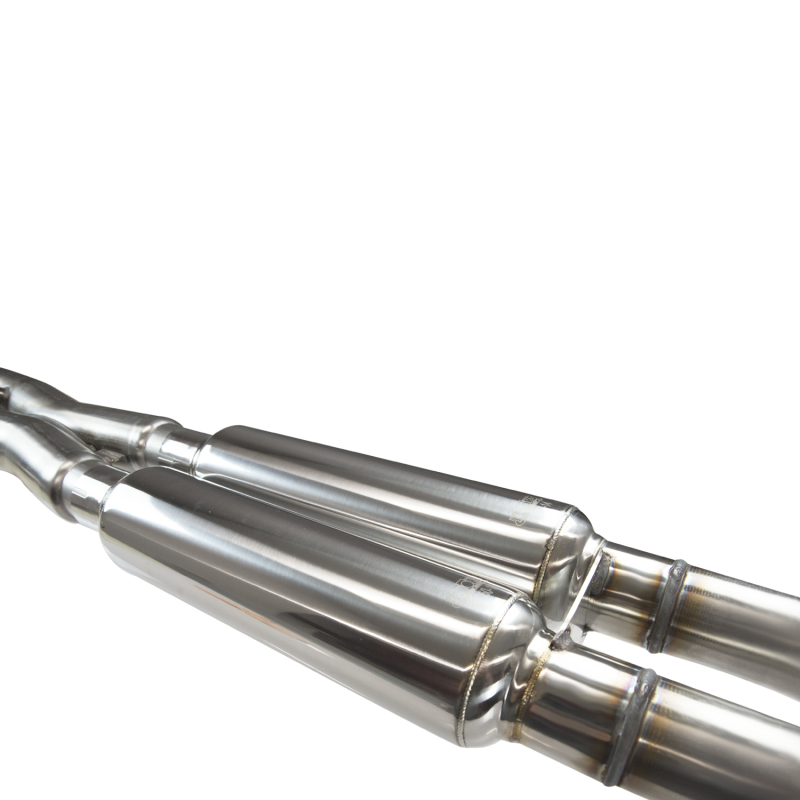 Kooks 11-14 Ford Raptor SVT Super Crew Cab 3in Off Road Side Exit Exhaust w/ Black Slash Cut Tips - Image 5