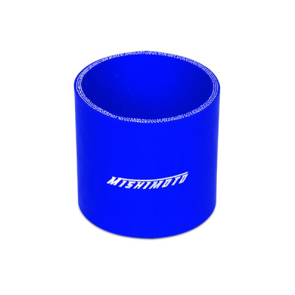 Mishimoto 2.5 Inch Blue Straight Coupler