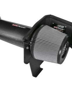 aFe POWER Magnum FORCE Carbon Fiber Stage 2 Track Series Pro Dry S CAIS - 11-18 Dodge Challenger V8