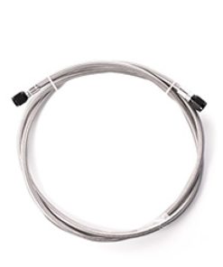 Alternative view of Snow Performance 2ft Stainless Steel Braided Line (Black) w/ 4AN Fittings