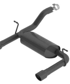 Borla 2018 Jeep Wrangler JL/JLU 3.6L 2DR/4DR Touring SS Axle Back Black Coated Exhaust w/3.5in Tips