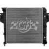 CSF 02-06 Jeep Liberty 3.7L OEM Plastic Radiator