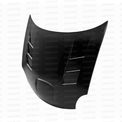 Alternative view of Seibon 03-05 Dodge SRT-4 TS Style Carbon Fiber Hood