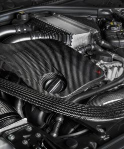 Alternative view of Eventuri BMW M2 Competition - Black Carbon Intake