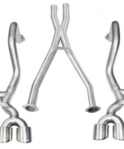 Alternative view of Corsa 97-04 Chevrolet Corvette C5 Z06 5.7L V8 Polished Xtreme Cat-Back + XO Exhaust