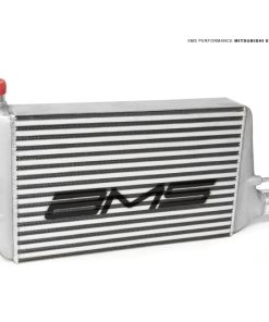 AMS Performance 08-15 Mitsubishi EVO X Front Mount Intercooler w/Modular Cast End Tanks & Logo