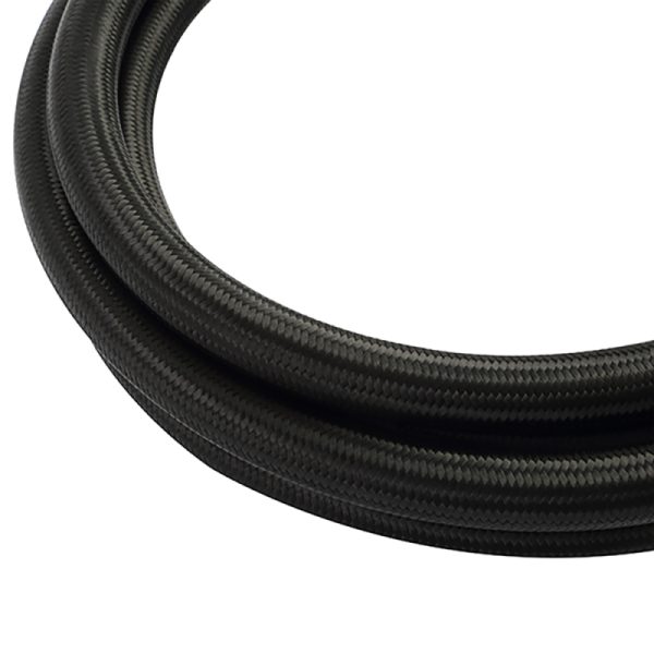 Alternative view of Mishimoto 6Ft Stainless Steel Braided Hose w/ -10AN Fittings - Black