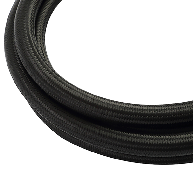 Mishimoto 6Ft Stainless Steel Braided Hose w/ -6AN Fittings - Black - Image 2