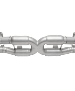 SOUL 10-12 Porsche 997.2 Turbo Sport X-Pipe Exhaust - GT2 Style Satin Black Tips