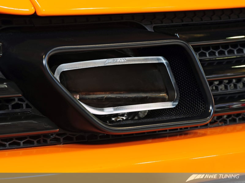 AWE Tuning McLaren MP4-12C Performance Exhaust - Machined Tips - Image 8