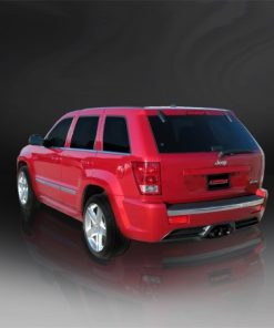 Alternative view of Corsa 06-10 Jeep Grand Cherokee 6.1L SRT-8 V8 Black Sport Cat-Back Exhaust