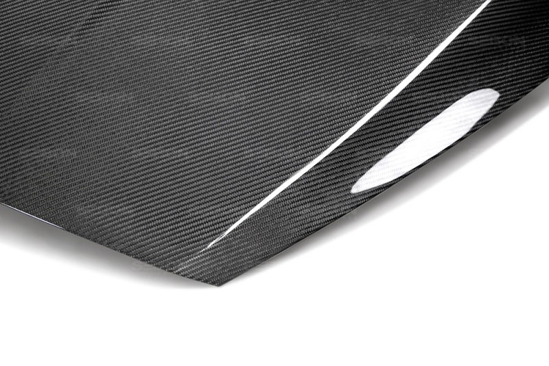 Seibon 15-16 Ford Focus OE Style Carbon Fiber Hood - Image 4