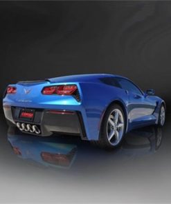 Alternative view of Corsa 2014 Corvette C7 Coupe 6.2L V8 AT/MT 2.75in Valve-Back Dual Rear Exit Polished Sport Exht