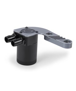 Alternative view of Mishimoto 15-20 BMW F8X M3/M4 Baffled Oil Catch Can - Frozen Dark Gray